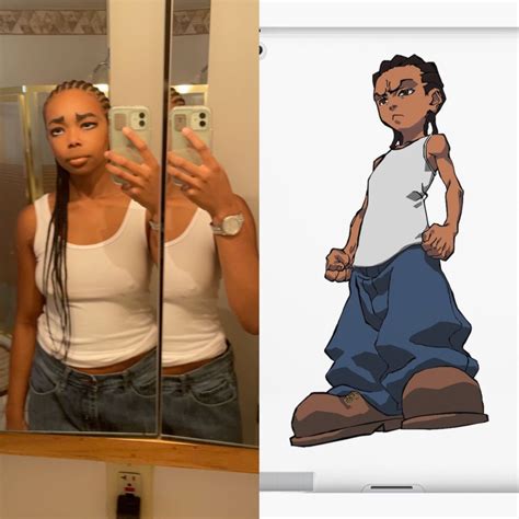 riley boondocks|boondocks female riley.